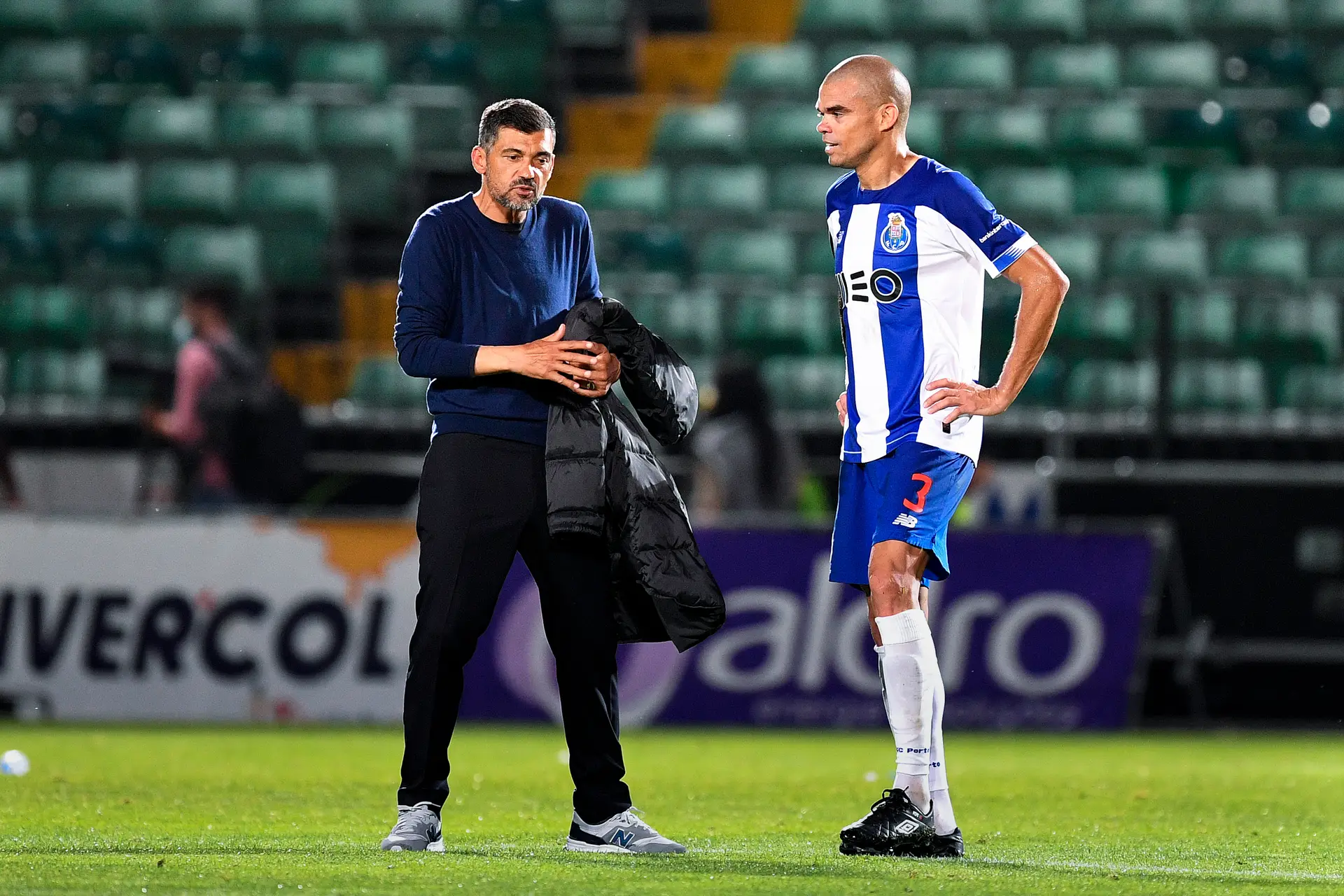 Pepe E S Rgio Concei O Acordo Para Renovar Caso Pinto Da Costa